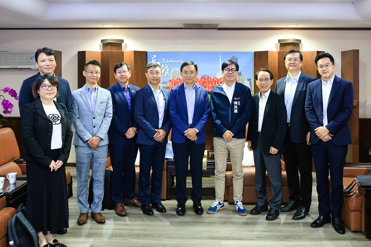 AMD美國總公司王啟尚資深副總裁率高階團隊拜訪高市府團隊